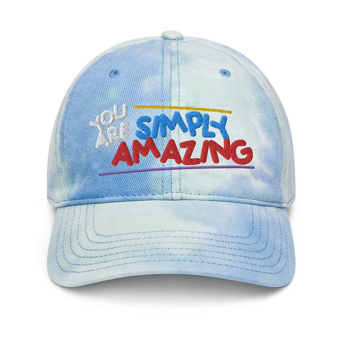 SIMPLY AMAZING (Tie dye hat)