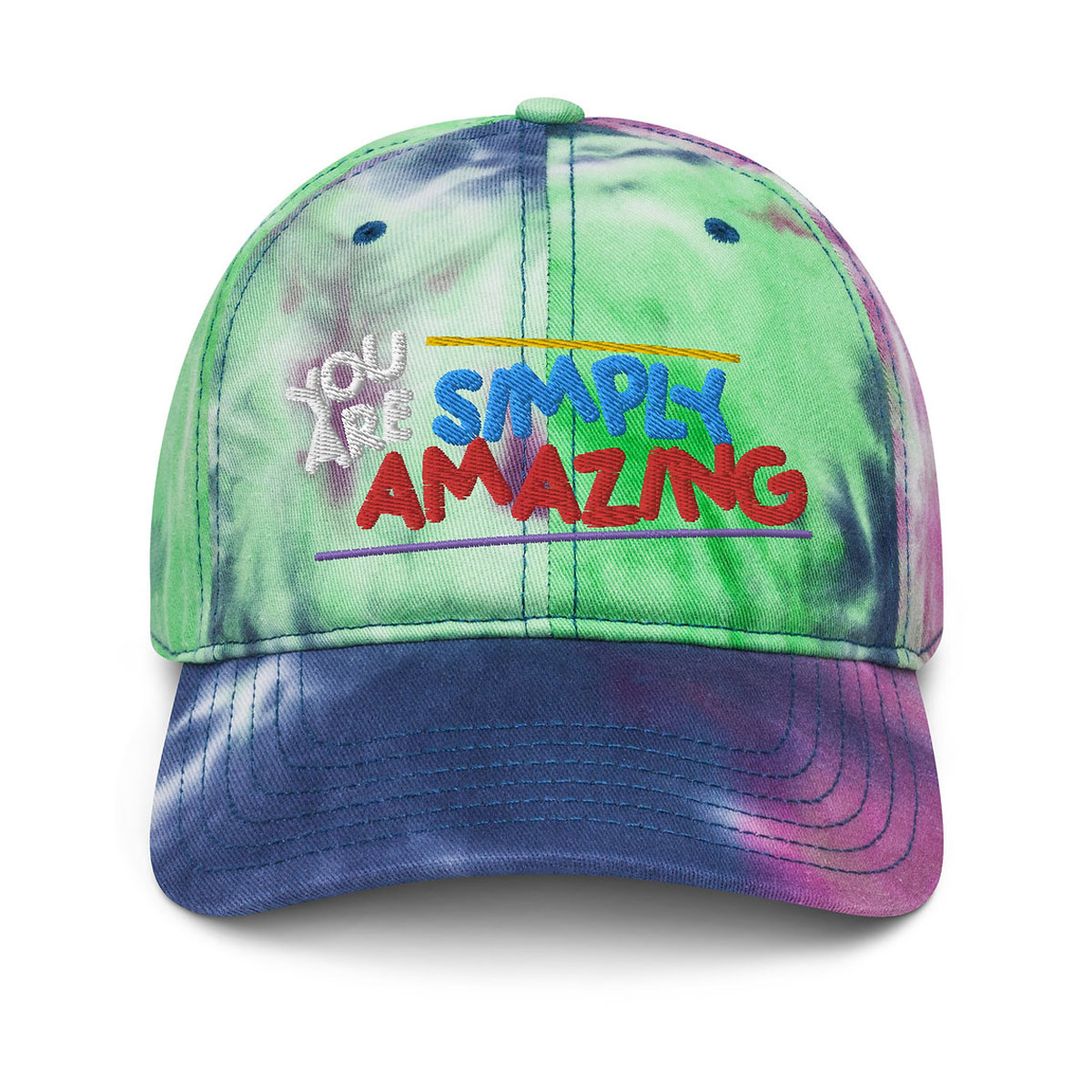 SIMPLY AMAZING (Tie dye hat) - Image 7