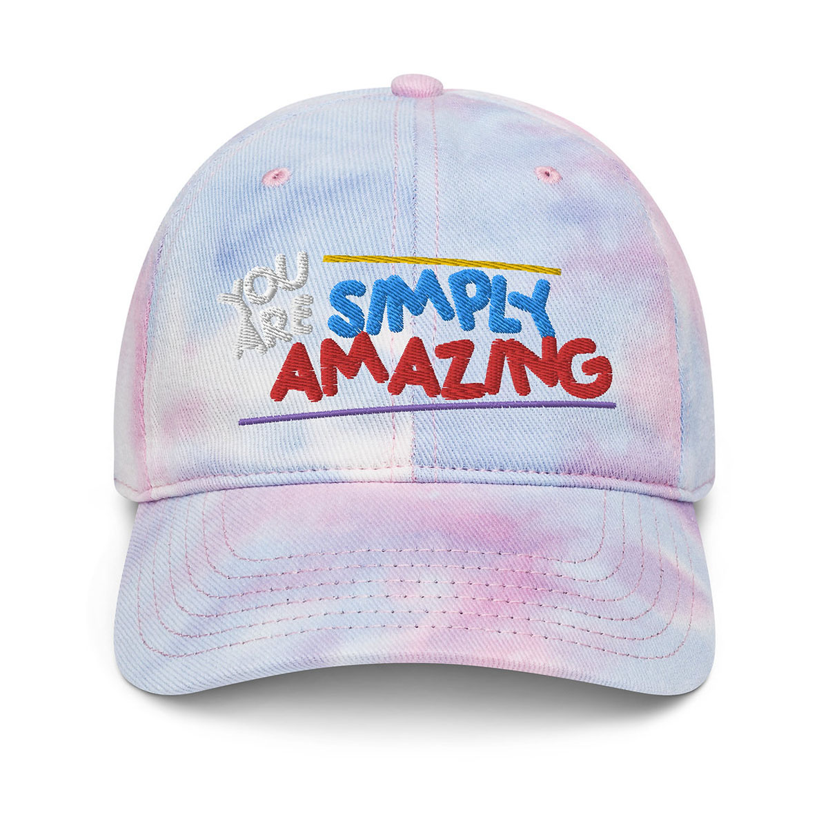 SIMPLY AMAZING (Tie dye hat) - Image 3