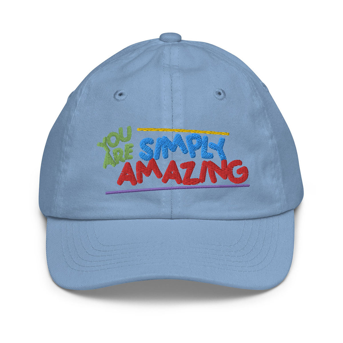 YOU ARE SIMPLY AMAZING Youth Hat - Image 5