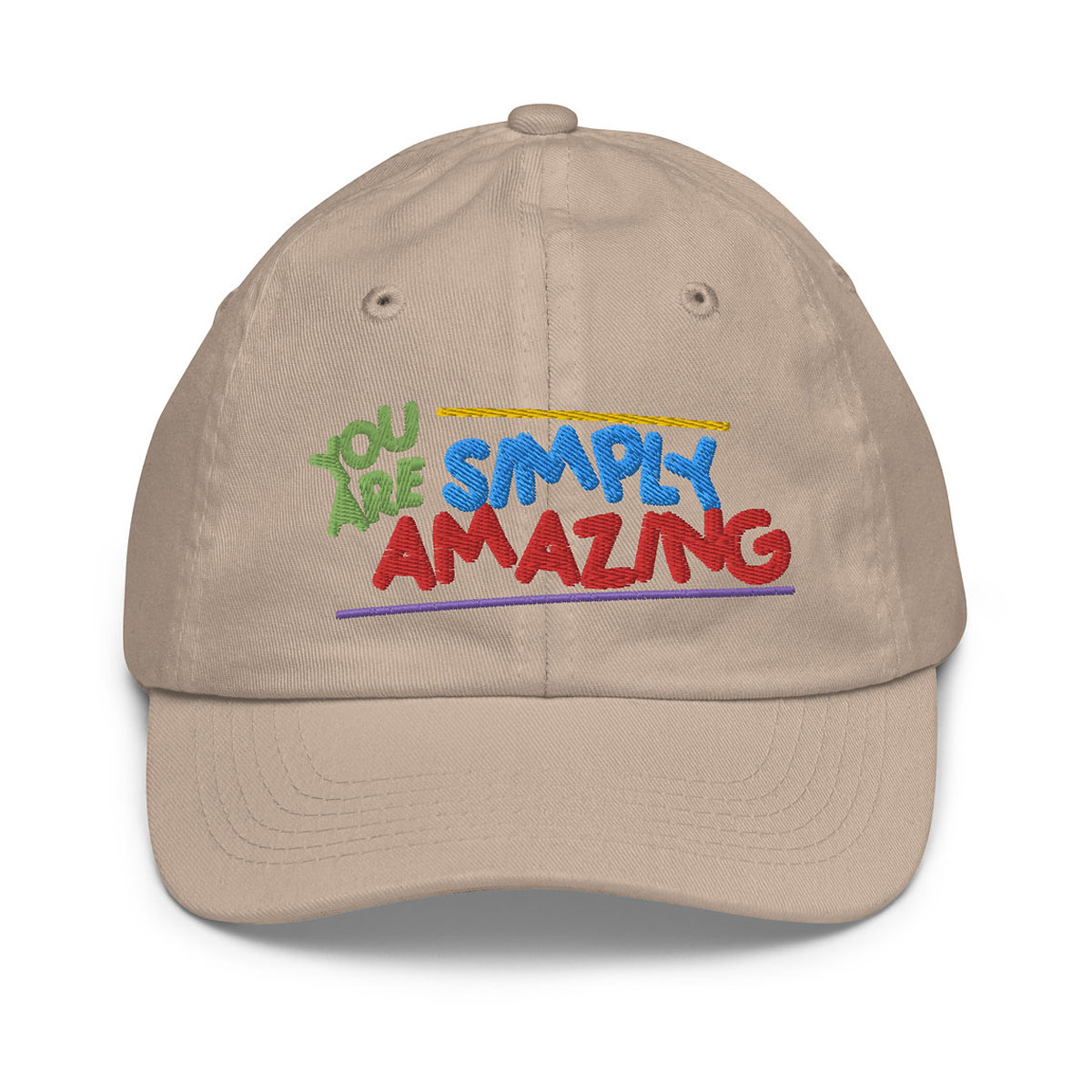 YOU ARE SIMPLY AMAZING Youth Hat - Image 7