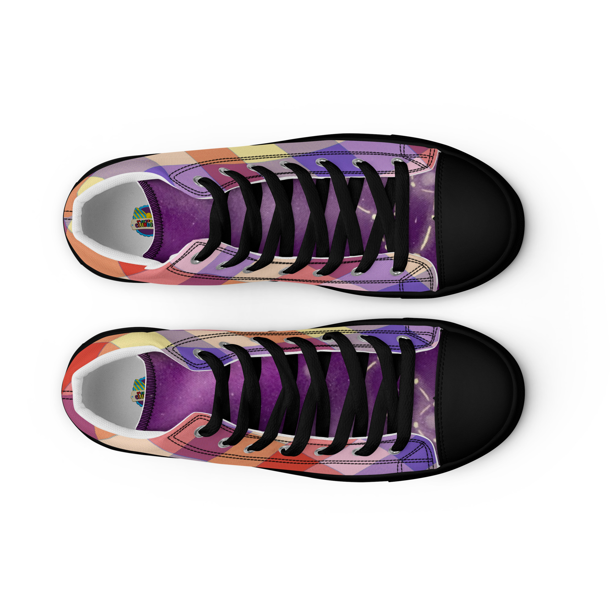Men’s high top canvas shoes - Image 4