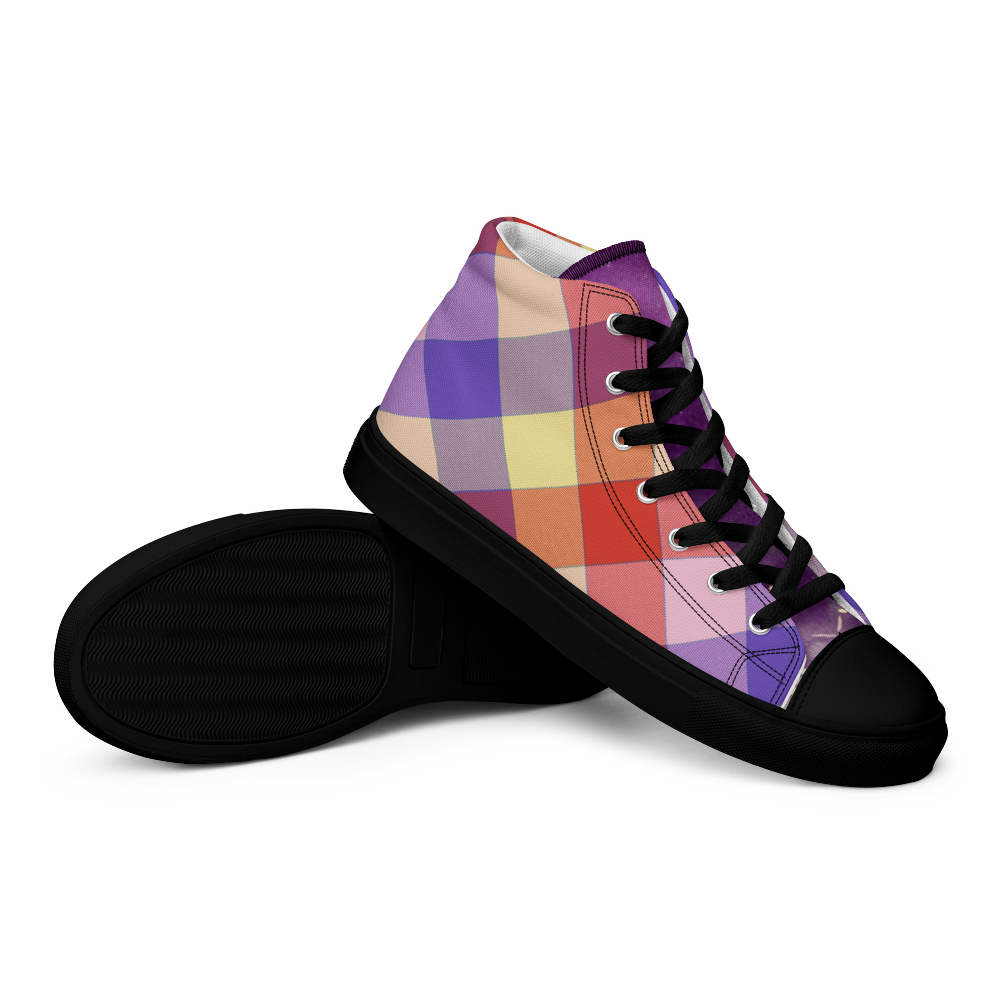 Men’s high top canvas shoes - Image 10
