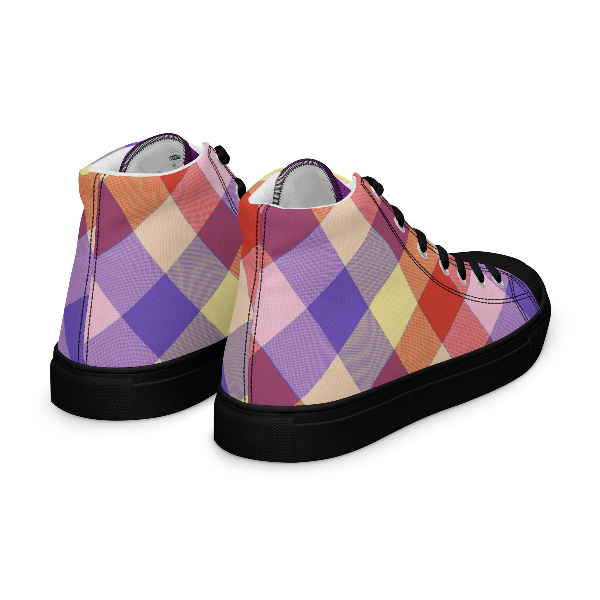 Men’s high top canvas shoes - Image 3