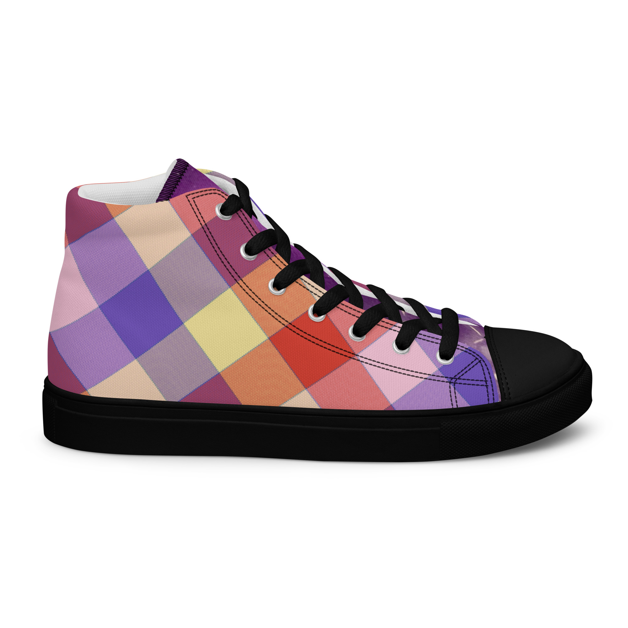 Men’s high top canvas shoes - Image 8