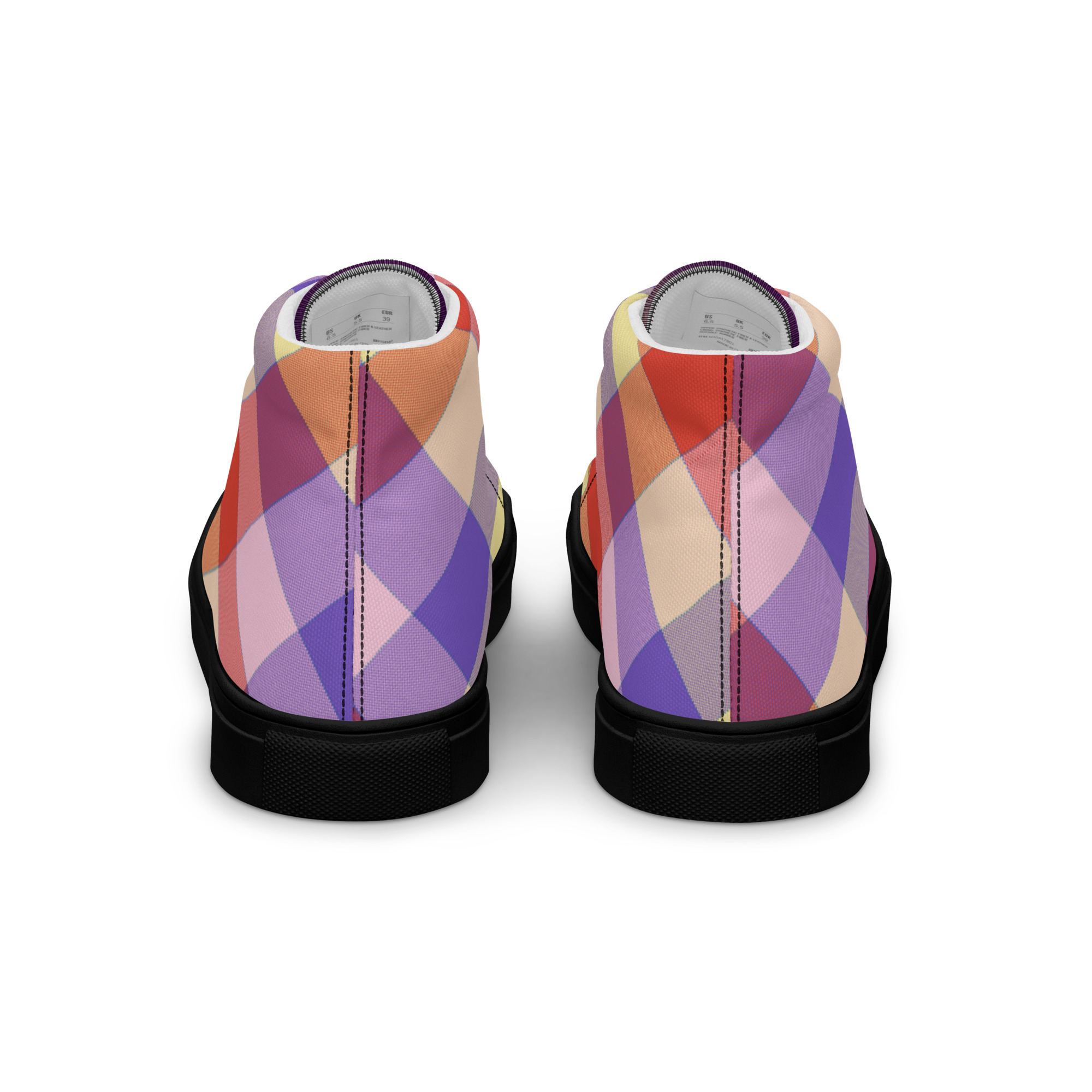 Women’s high top canvas shoes