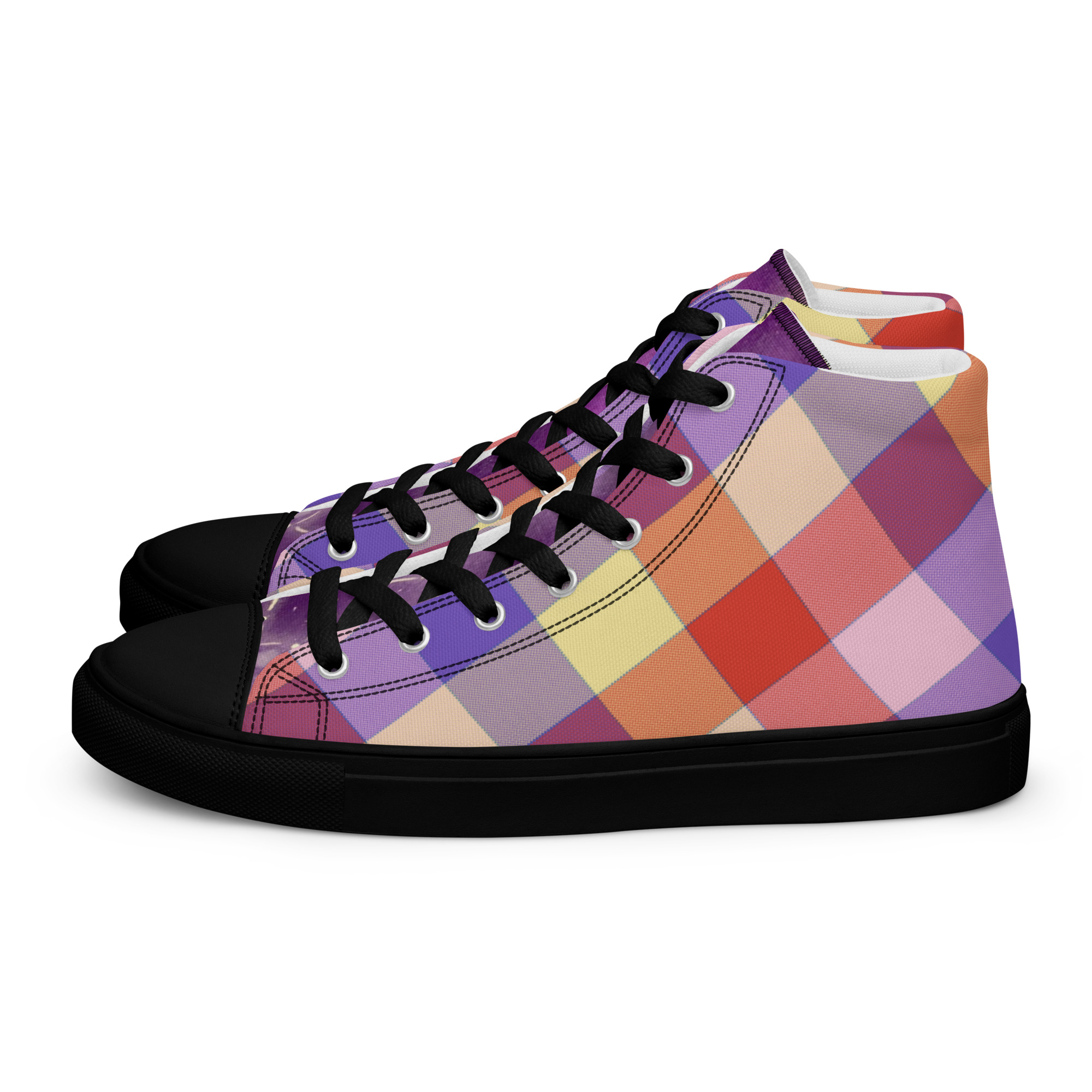 Women’s high top canvas shoes - Image 2