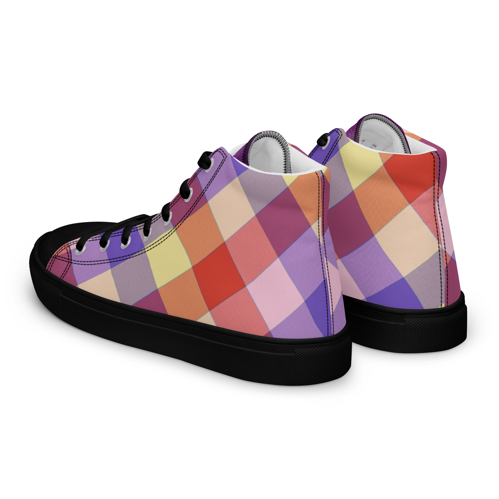 Women’s high top canvas shoes - Image 3